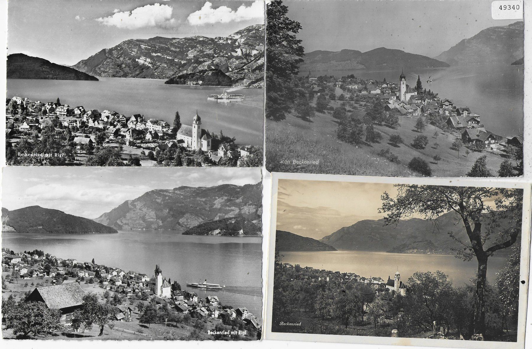 Cartes postales: 4 AK Beckenried – D'occasion à Ettingen par Kartenplanet