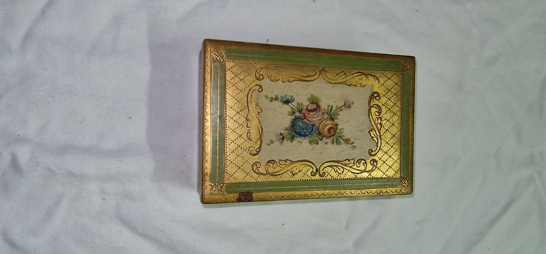 Cassapanche: Holzschatulle / Aufbewahrungsbox bemalt – Usato da Flawil venduto da 1343525 2