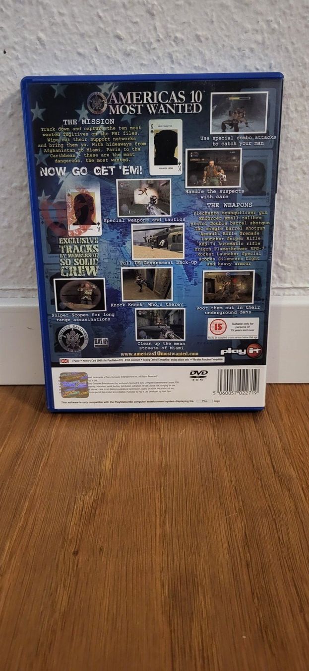Sony Jeux: PS 2 - Americas 10 Most Wanted – D'occasion à Münsingen par DigitaleSpielecke 1