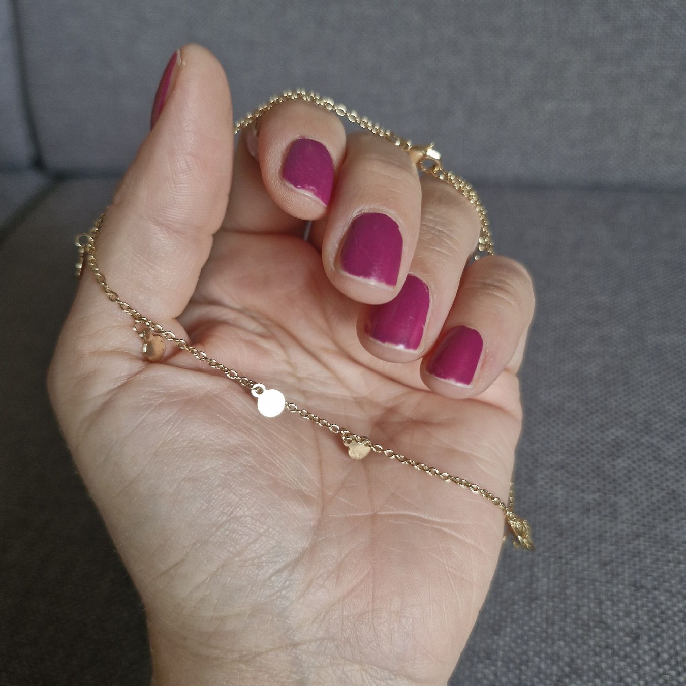 Bracciali & Braccialetti: Goldkette Doppelarmband oder Fusskette 37cm – Usato da Forch venduto da nadinepalermo 2