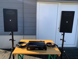 PA-Anlage, JBL, Crown Verstärker, IMG StageLine Mischpult