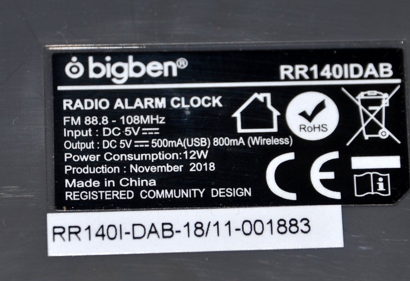 Dual Radio: Radio BigBen RR140IGDAB DAB+ – Usato da Collonges venduto da arashee 5