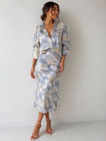 Zara Kleid Rock+Bluse Gr. S