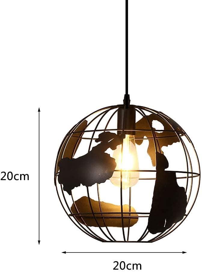 Lampen: Erdkugel Eisen Retro Lampe Loft Globe – Neu und originalverpackt aus Châtelaine von topshop.switzerland 1