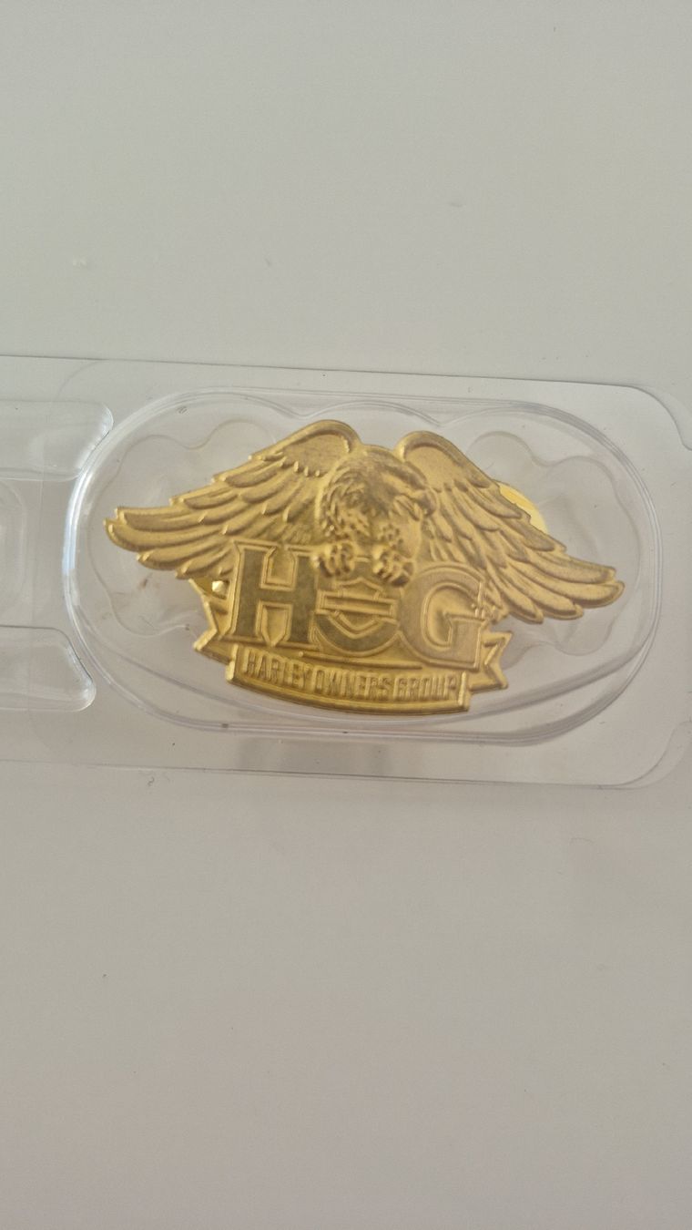 Spille & Fermagli: Harley-Davidson HOG Club Anstecker  Neu – Nuovo (secondo la descrizione) da Schiers venduto da Carmela8