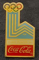 V401B Pin Coca Cola Olympic Games Olympiade - Lake Placid 80