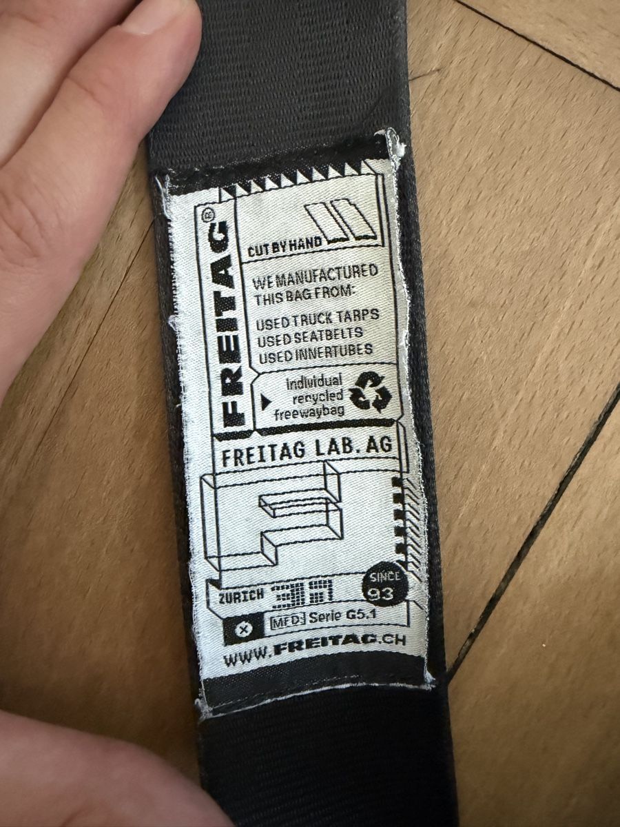 Freitag Taschen: FREITAG Tasche Messenger Bag – Gebraucht aus Zürich von mefe25 5