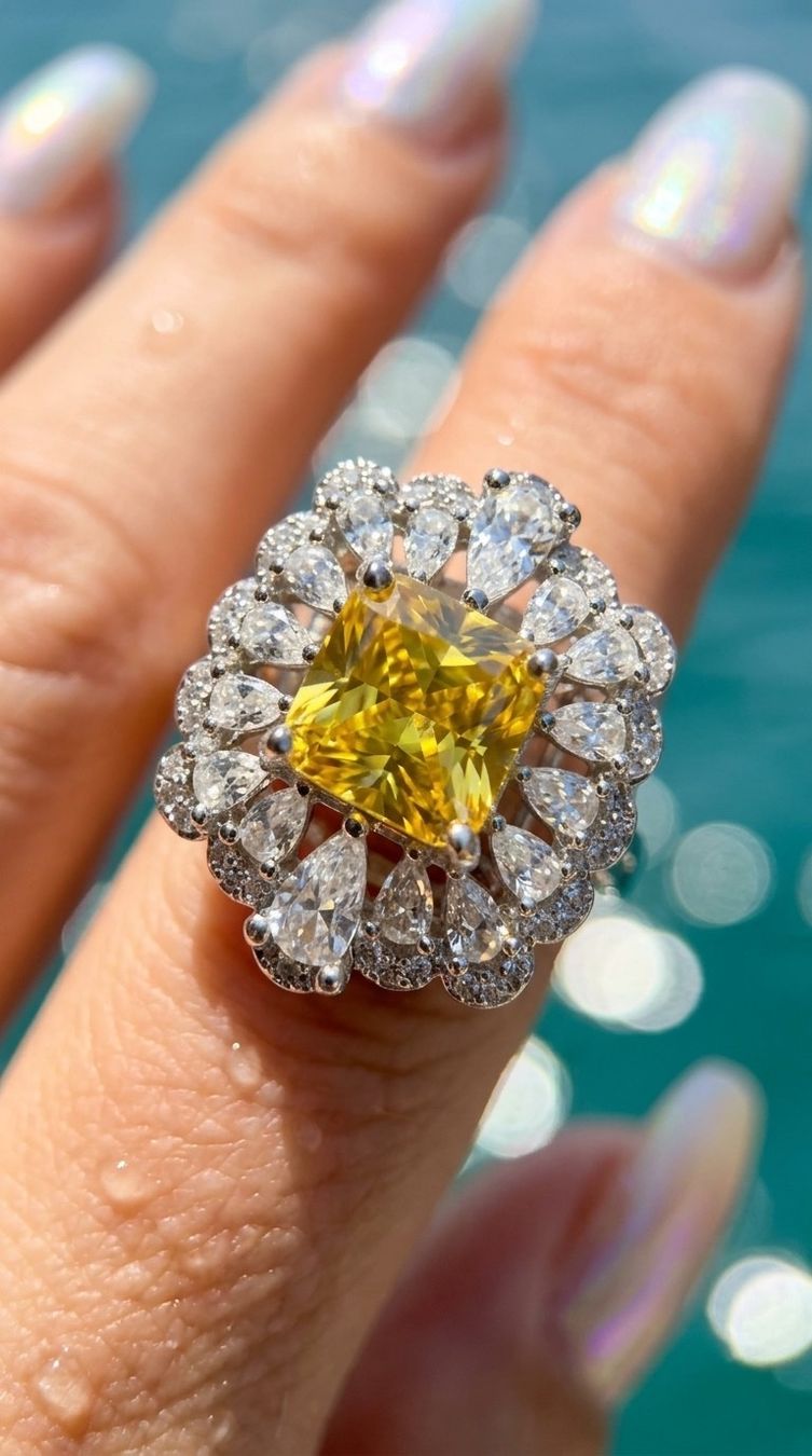 Bagues: Bague Soleil Impérial – Neuf avec emballage d'origine à St-Maurice par Sandrinette123