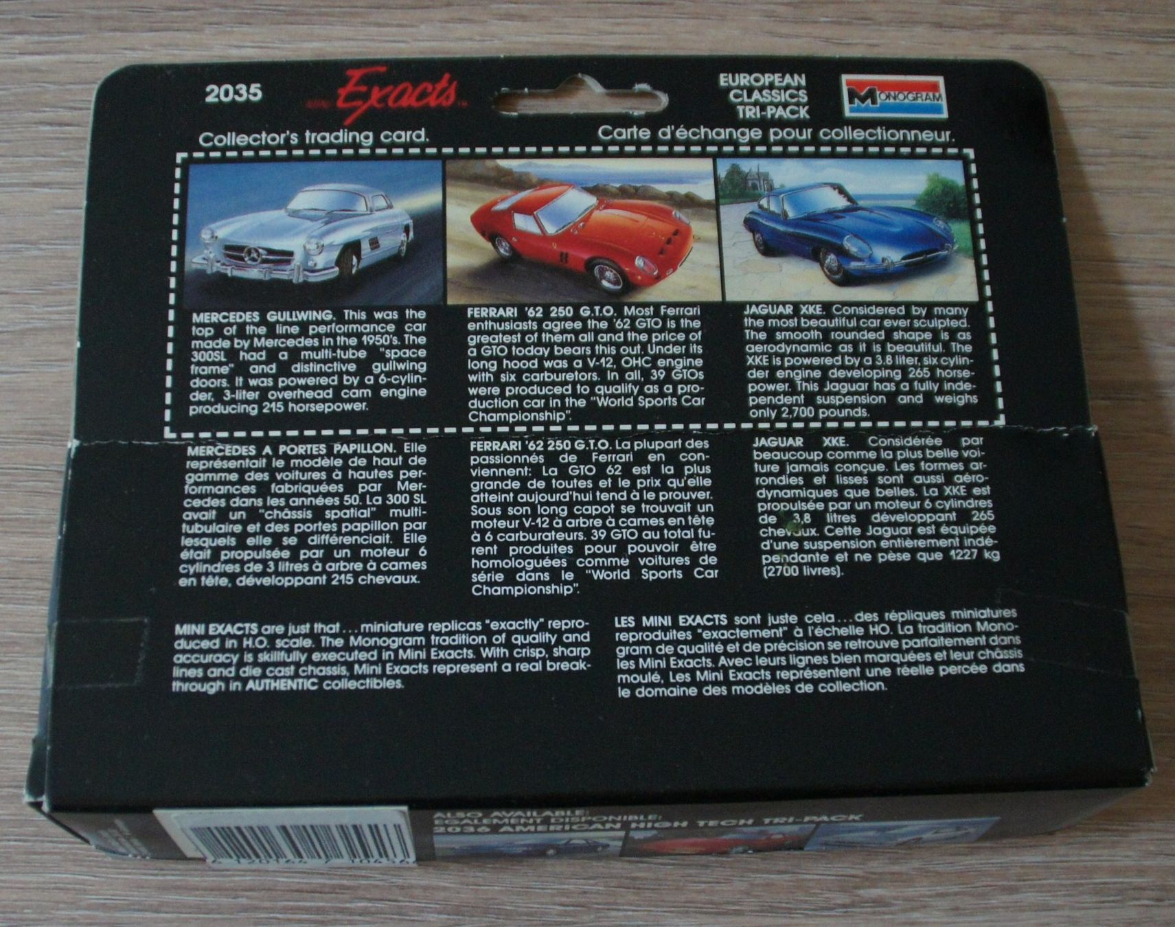 Modellini d'auto: Monogram 1:87, European Classic Tri-Pack – Nuovo e nell'imballaggio originale da St. Margrethen SG venduto da maege07 1