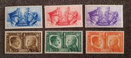 Italien 1941 - Kompletter Briefmarkensatz  WW2