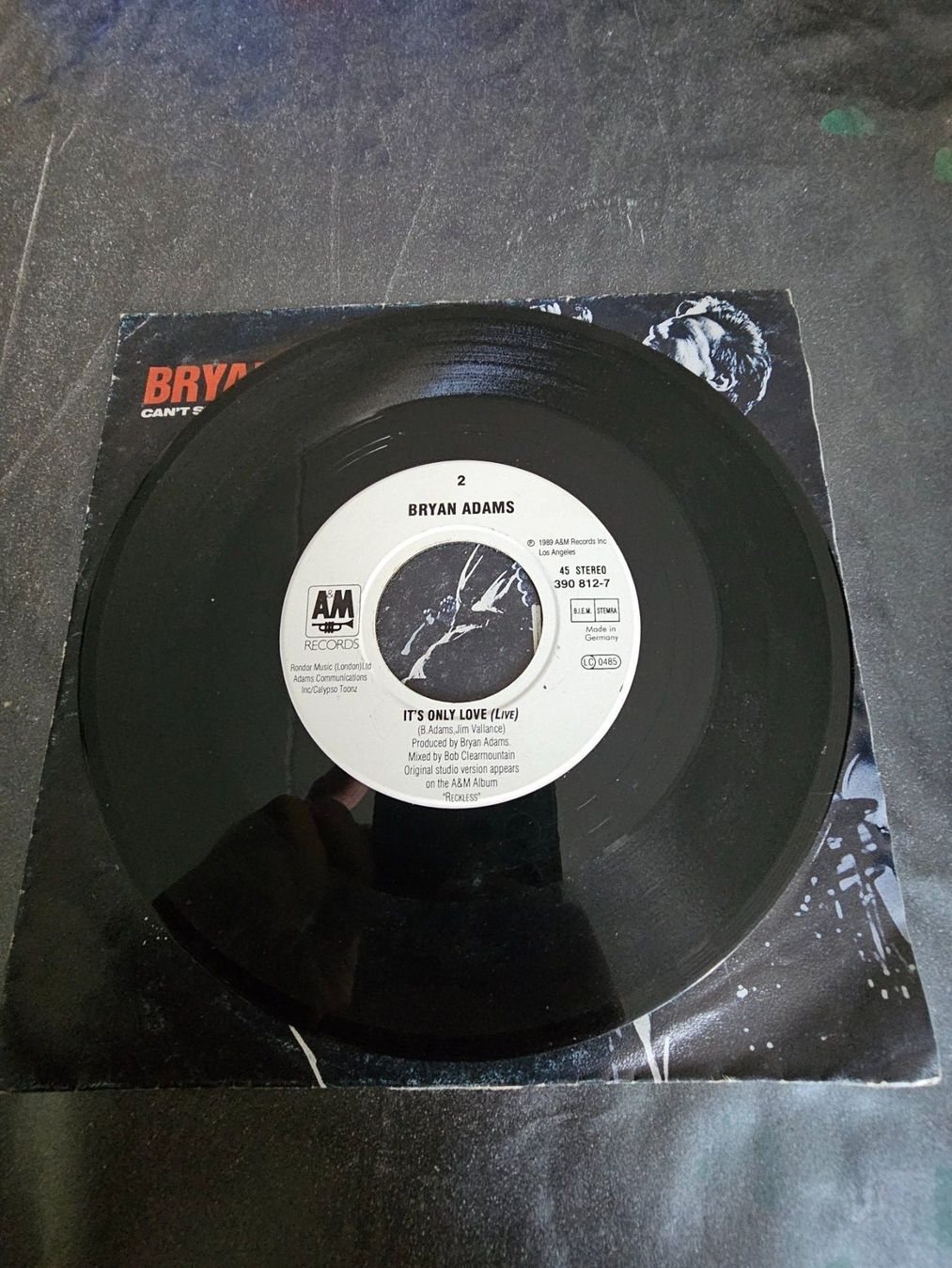 Dischi in vinile: Vinyl, 7" LP - Bryan Adams, Can't Stop This Thing We Started – Usato da Biberist venduto da Foolio0 3