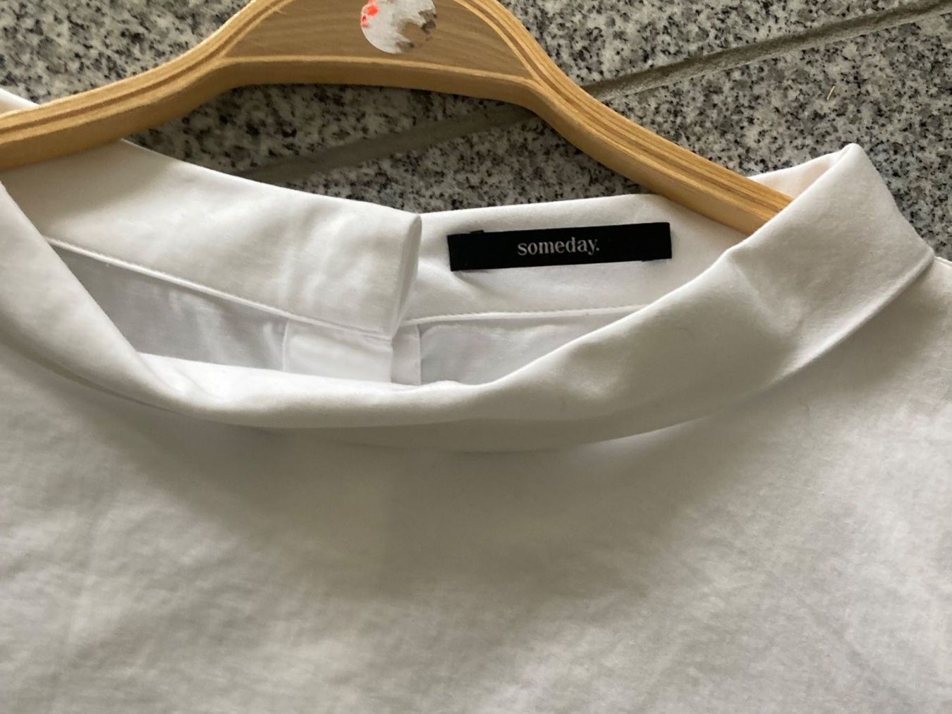 Someday Camicette: Bluse von somday, weiss Gr 38/40 – Usato da Eschenbach SG venduto da verbascum 1