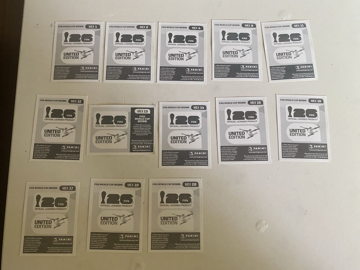 Karten: WM 2026 Panini Mexiko Bundle 12 Karten – Neu (gemäss Beschreibung) aus Engi von sil_c7g5