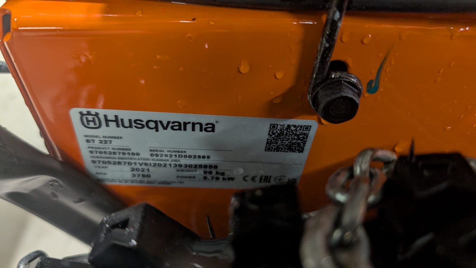 Husqvarna Sgombero neve: Schneefräse Husqvarna ST227 – Usato da Lätti venduto da baumi02 3