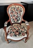 Antiker Gobelinsessel
