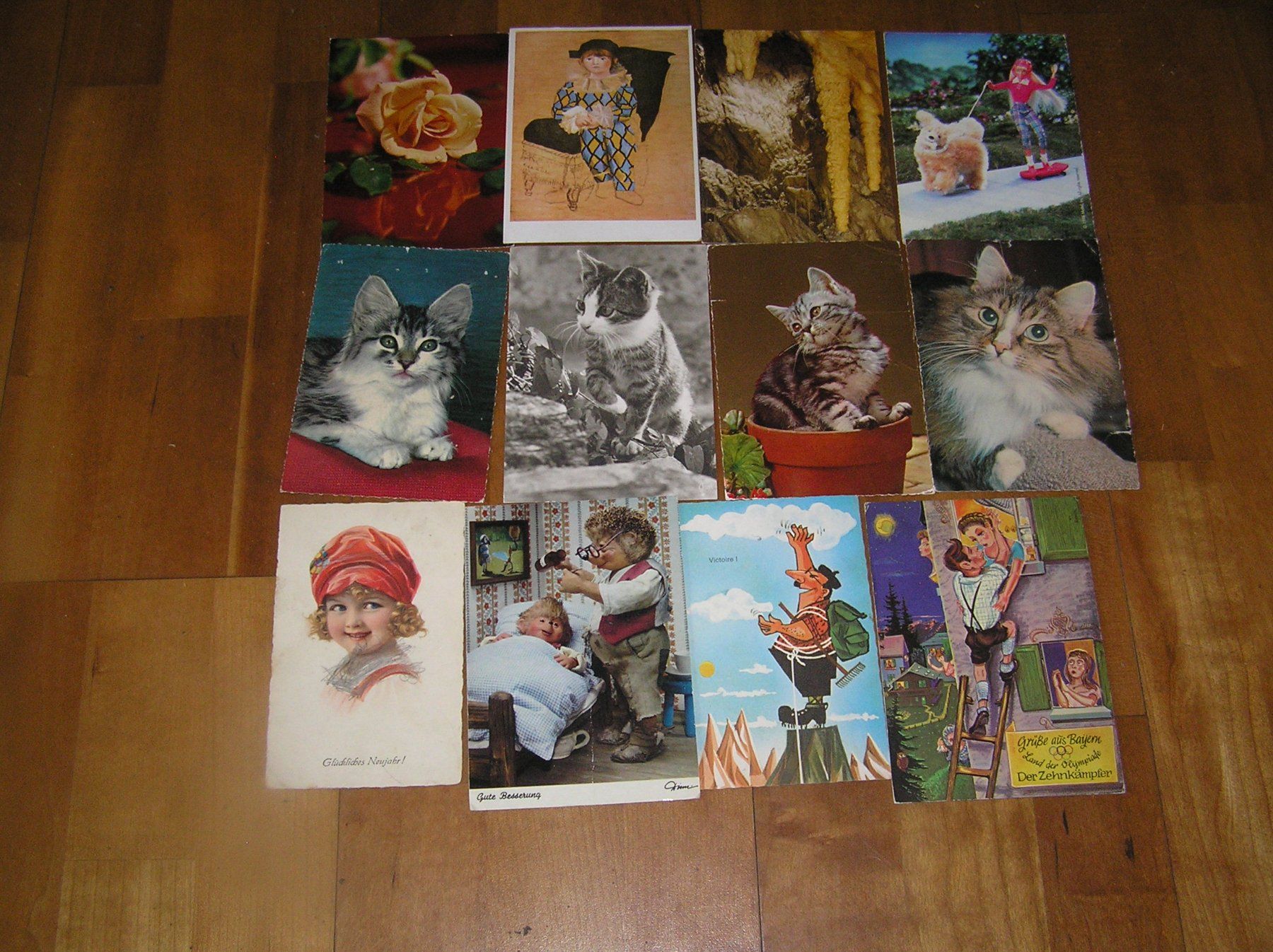 Cartoline postali: 80 Grus - Kunst und diverse Karten – Usato da Lumbrein venduto da made02 8