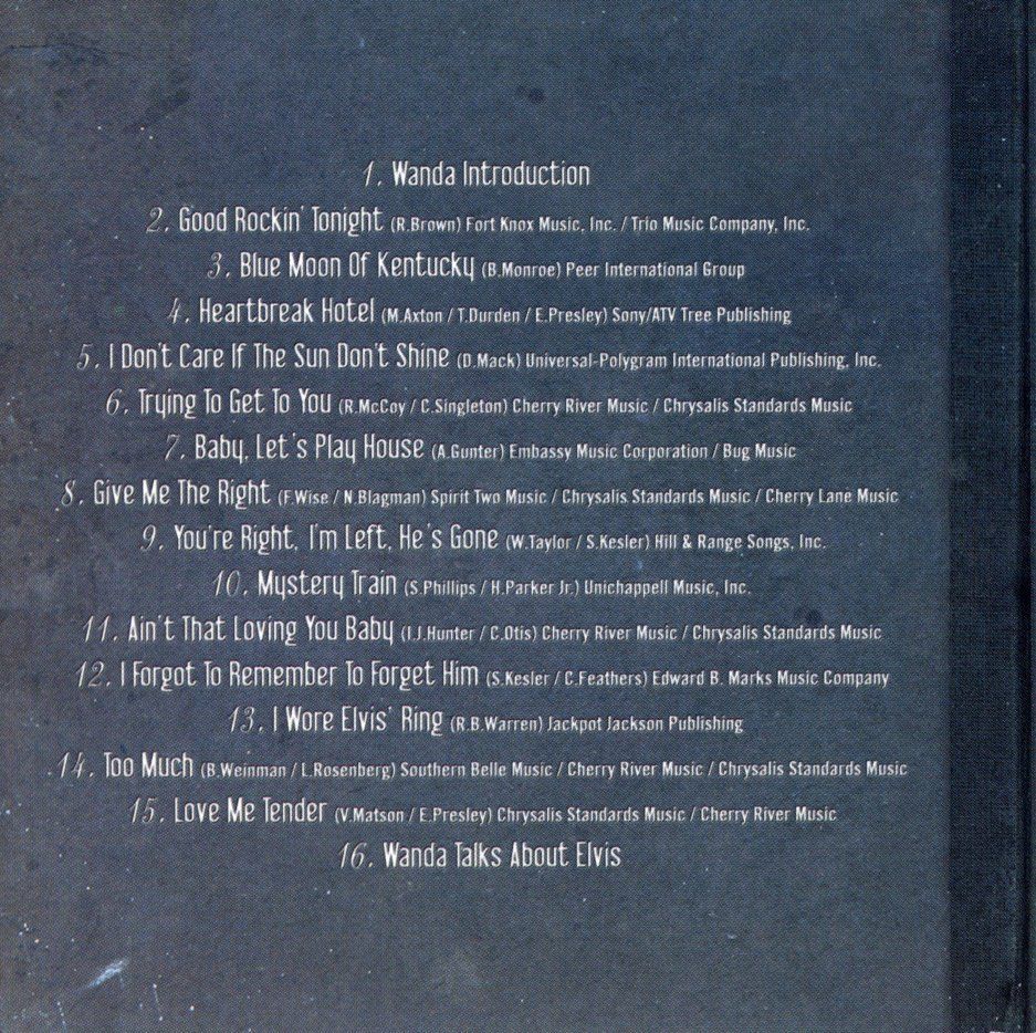 CD: CD - WANDA JACKSON I remember Elvis (USA 2006) – Nuovo (secondo la descrizione) da Morges venduto da evnocha3 1