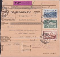1914-31, Gebirgslandschaften: Nr.178+179+127, Begleitadresse