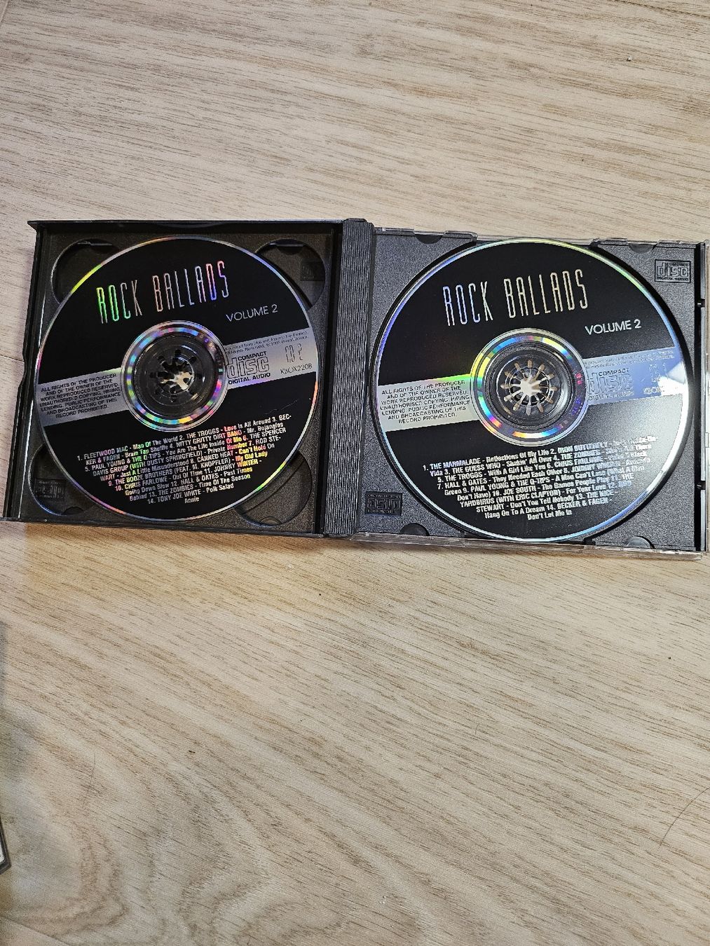 CD: Double CD Rock Ballads Volume 2 – Usato da La Joux FR venduto da car_ck96 1