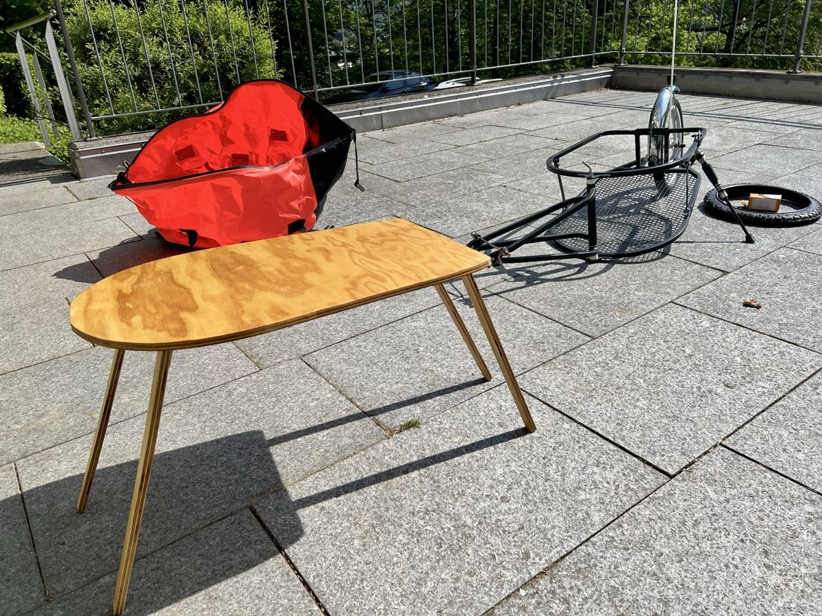Anhänger: Fahrradanhänger Einrad – Gebraucht aus Baden von studiOli 3