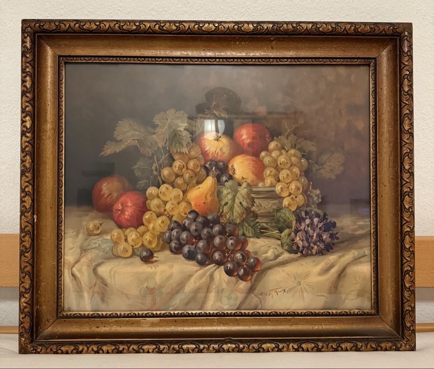 Tableau Peinture Nature Morte Willy Hanft (D'occasion) à Cossonay-Ville ...