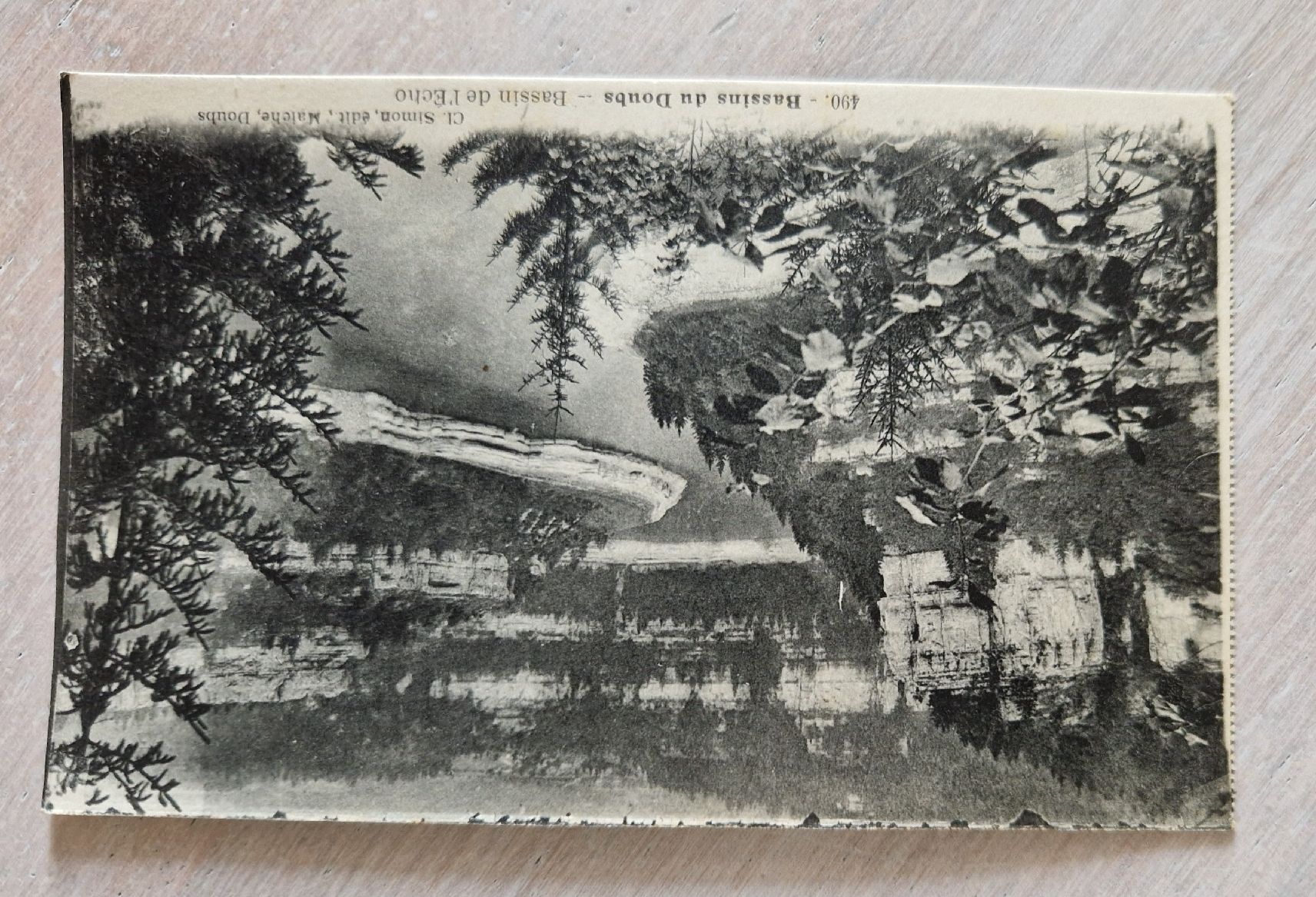 Cartoline postali: Bassins de Doubs – Usato da Ebikon venduto da Donar50