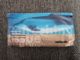Swissair Erfrischungstuch ungeöffnet