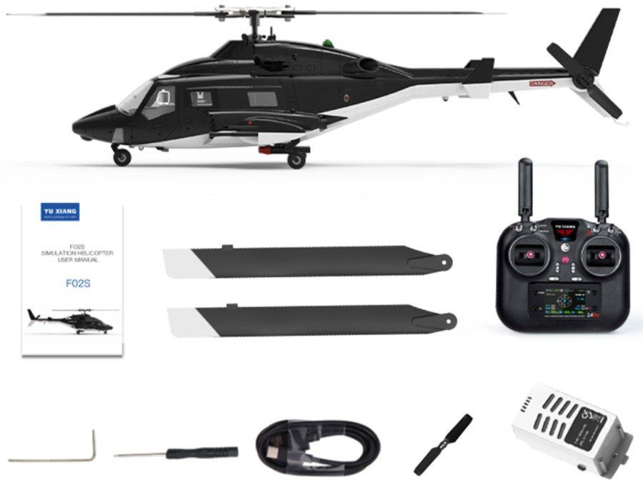 Modellismo RC: Scale Helicopter Airwolf - 6-Achs Gyro - GPS RTF-Set – Nuovo e nell'imballaggio originale da Entlebuch venduto da Hebu 5