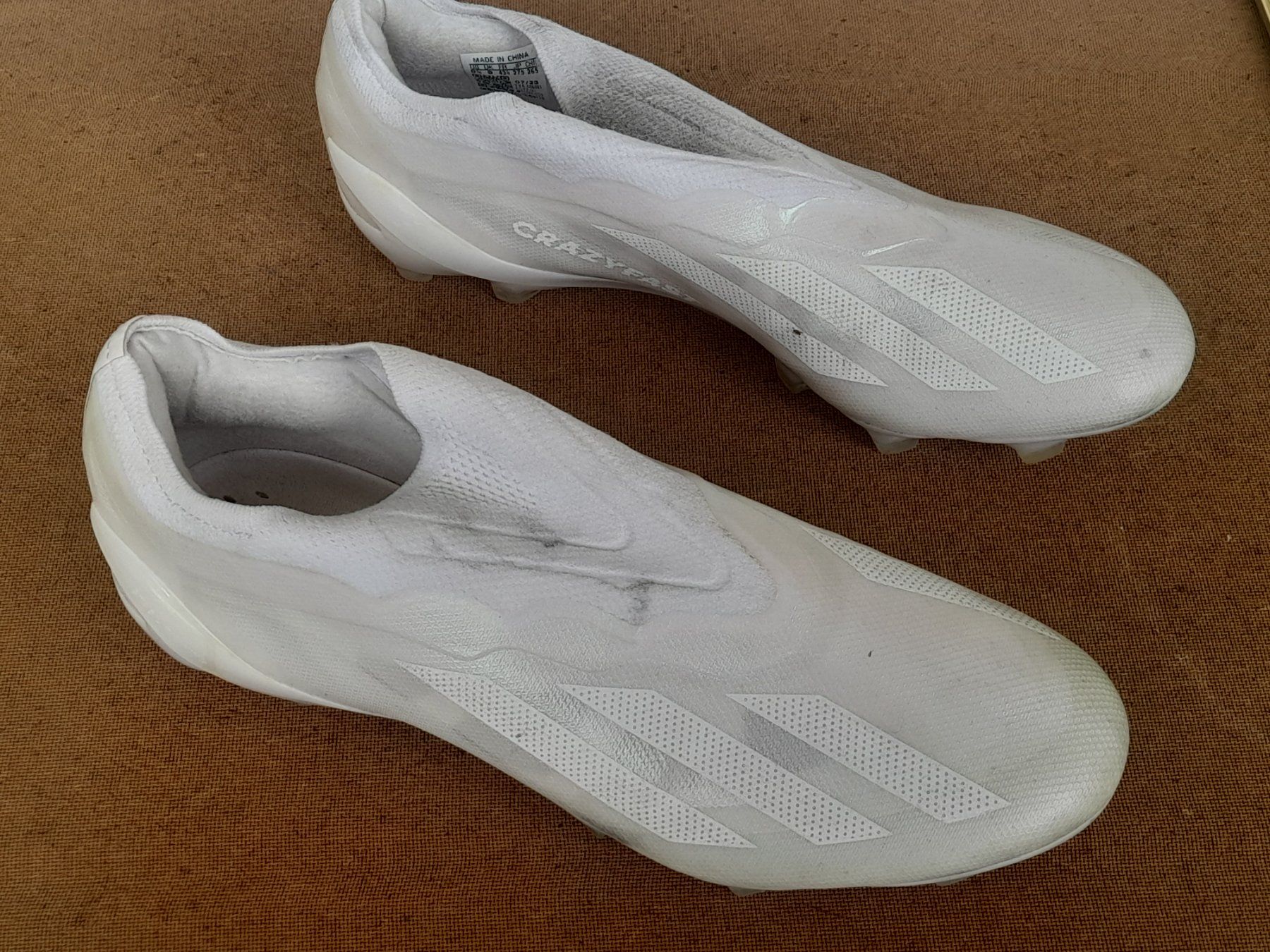 Adidas Scarpe da uomo: Fussballschuhe adidas Crazyfast weiss – Usato da Thun venduto da JeJoe 1