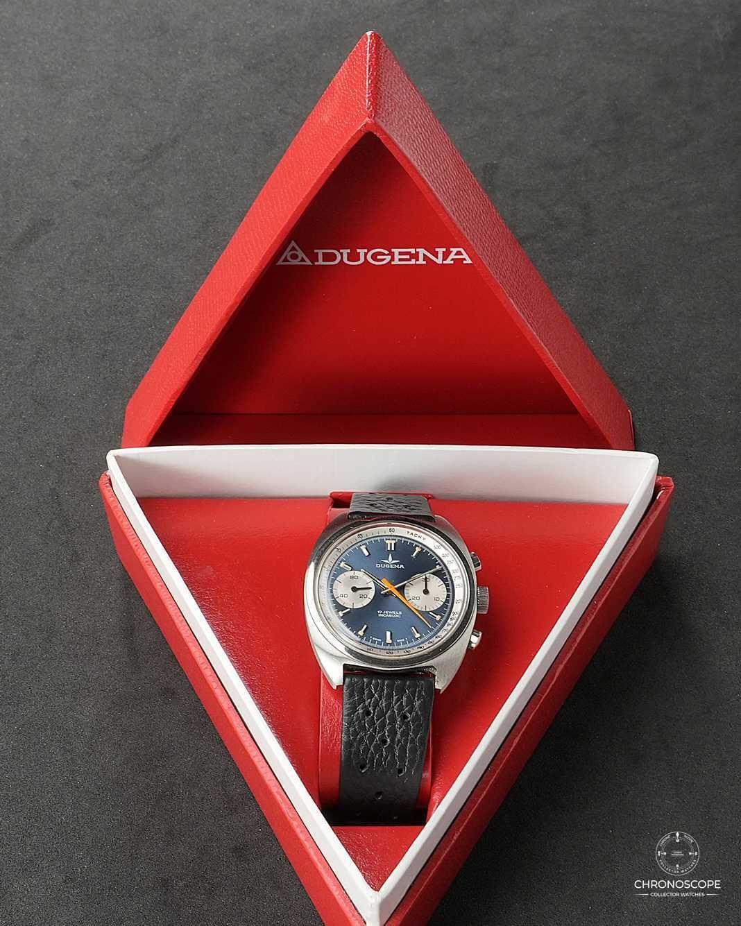 Dugena Uhren: Dugena “Poor Man’s Carrera” Chronograph – Gebraucht aus Luzern von ChronoScope6004 1