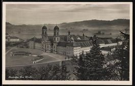 AK Einsiedeln, Das Kloster, 1930