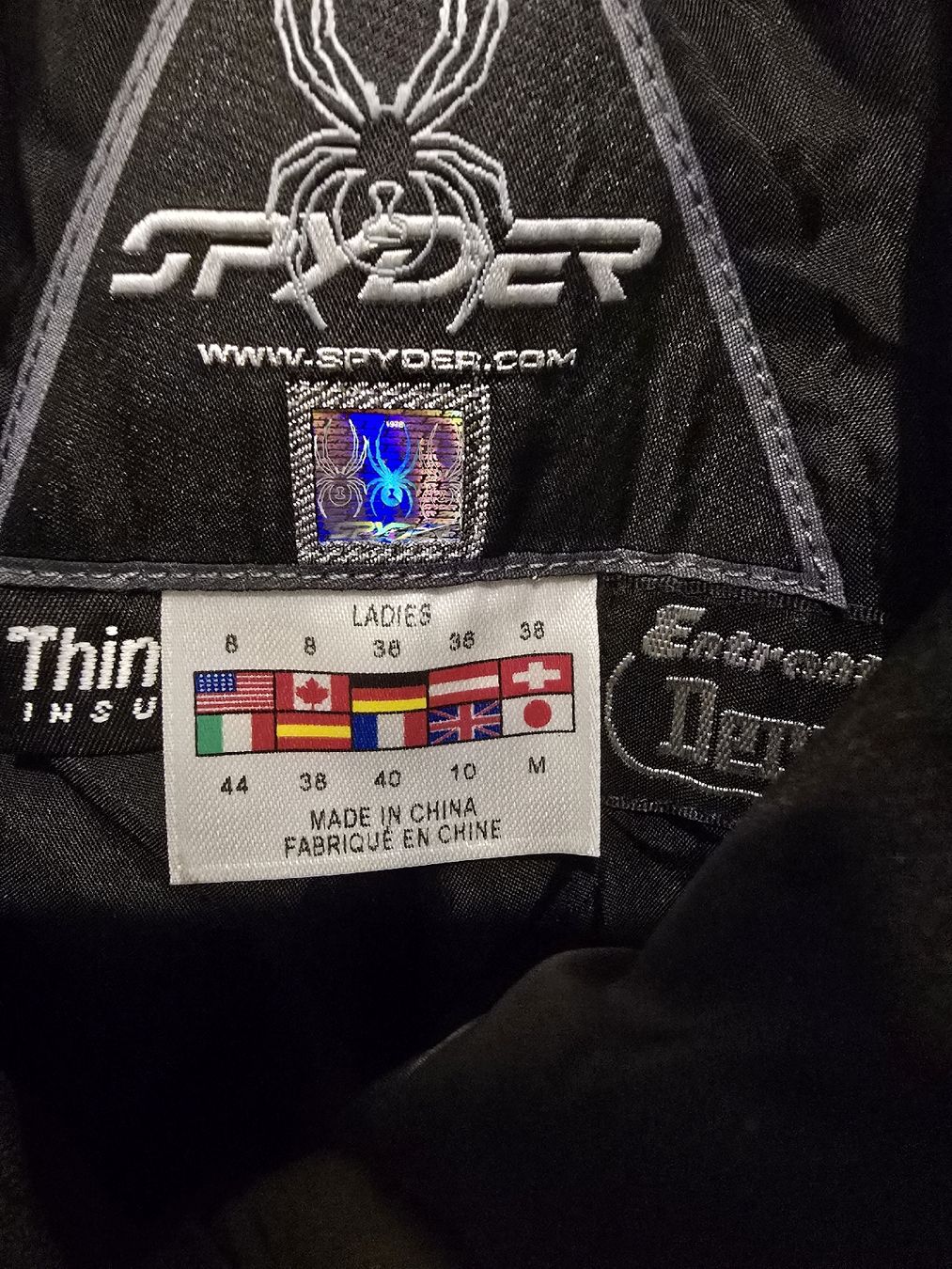 Spyder Pantaloni: Neue Spyder Skihose – Nuovo e nell'imballaggio originale da Flums venduto da kitty29 3
