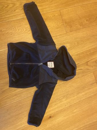 Fleecejacke schwarz, Gr.92