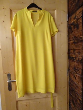 Erfrischendes Kleid zitronengelb von Windsor Gr. 44 - 426123