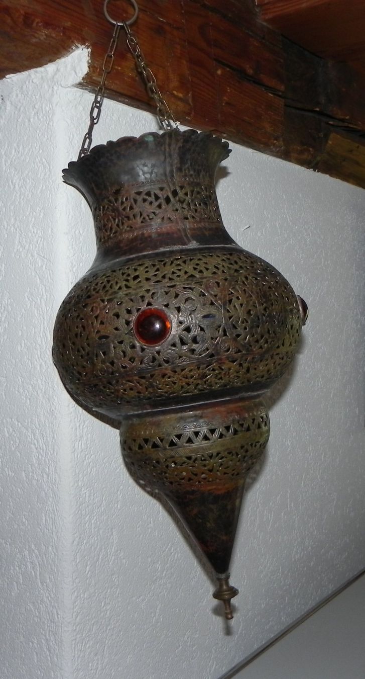 Lampade: antike Lampe Orient Kunst – Usato da Seedorf BE venduto da Stibutz 6