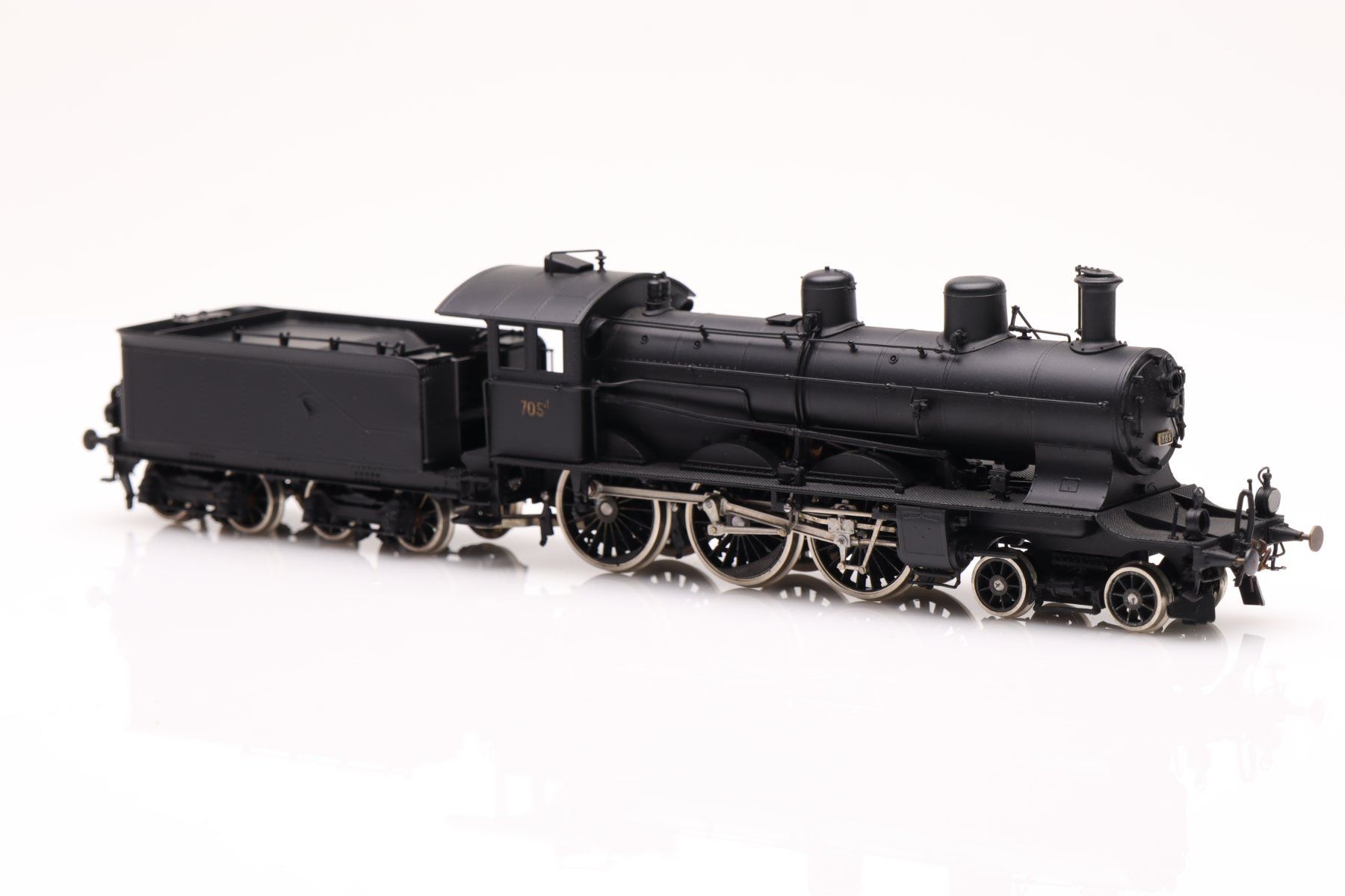 Fulgurex Modellini di ferrovie: Fulgurex SBB A 3/5 705 Dampflok DC, H0 – Usato da Ried (Muotathal) venduto da Modellbahn.swiss 2