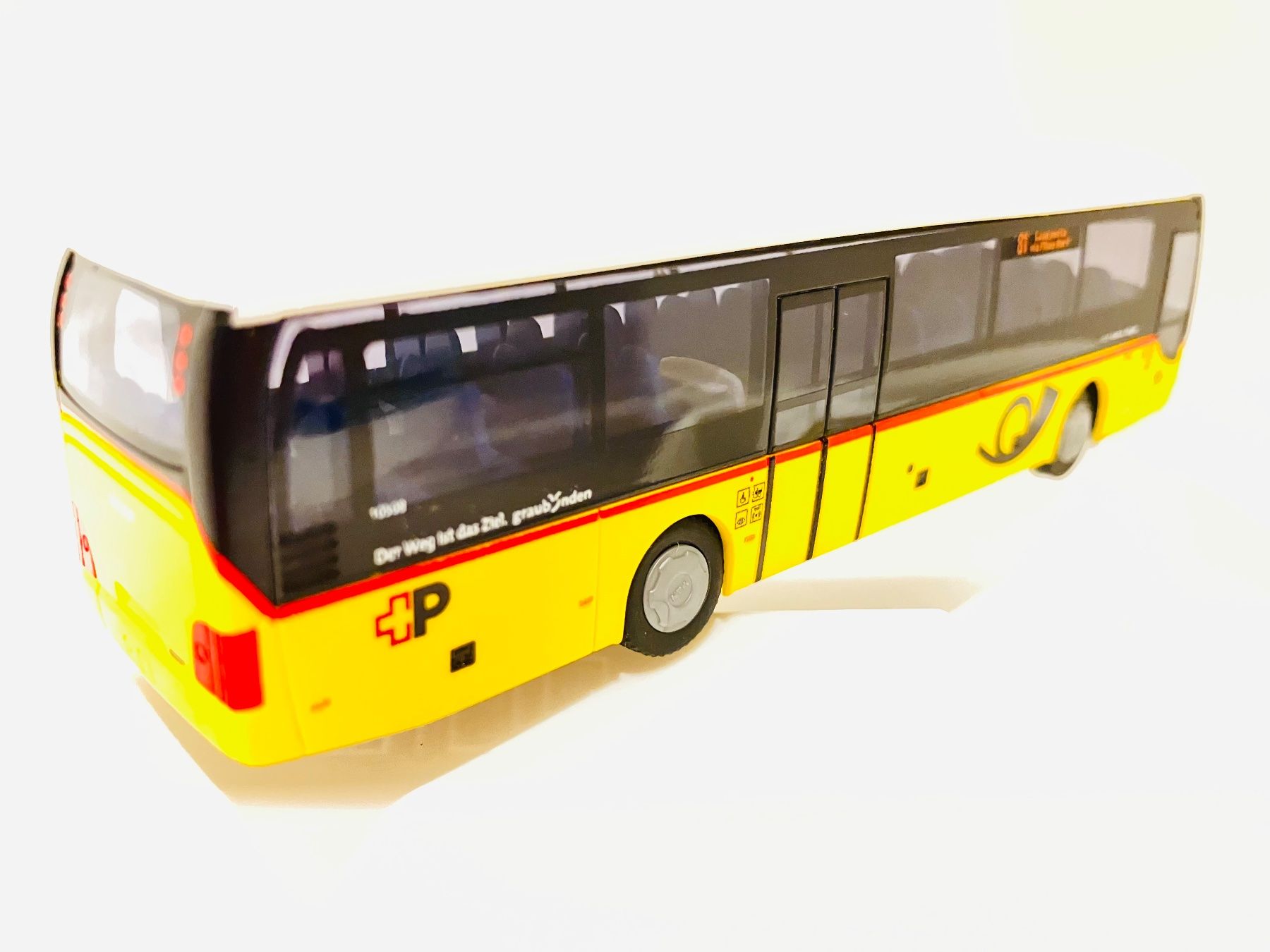 Rietze Modellini di ferrovie: MAN Postauto mit neuem POST LOGO H0 in OVP – Nuovo e nell'imballaggio originale da Oberbuchsiten venduto da Orsetto24 3
