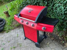 Gasgrill rot 4 Brenner guter Zustand
