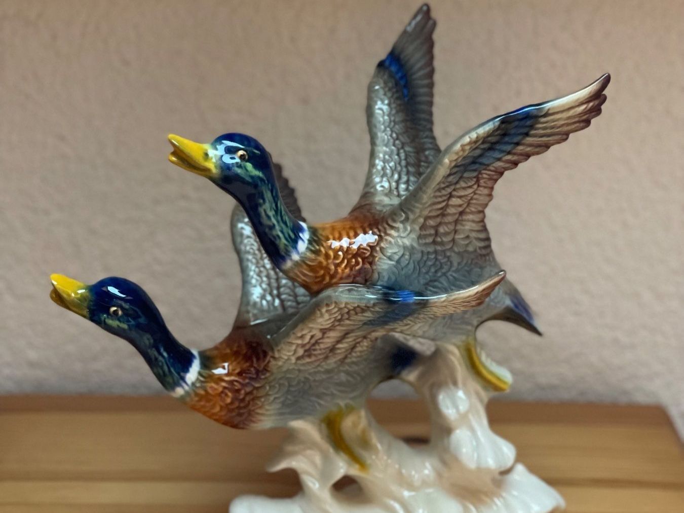Statuette: Goebel Germany 2 Fliegende Enten – Nuovo (secondo la descrizione) da Niederwil AG venduto da Vonky 1