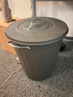 IKEA KNODD Abfalleimer mit Deckel 40L grau (2x)