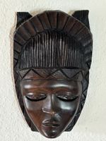 Afrikanische Wandmaske aus Ebenholz