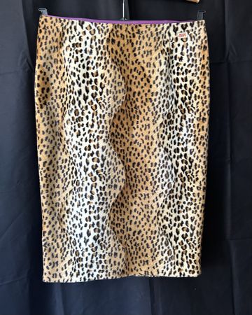Miss Sixty leopard print skirt, size M, spring chic!