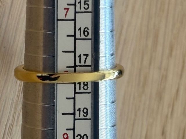 Anelli: Luxus Elegante Gr.18:8 Ring  Farbe : Gold – Nuovo (secondo la descrizione) da Biel-Bienne venduto da Roserosse13 4