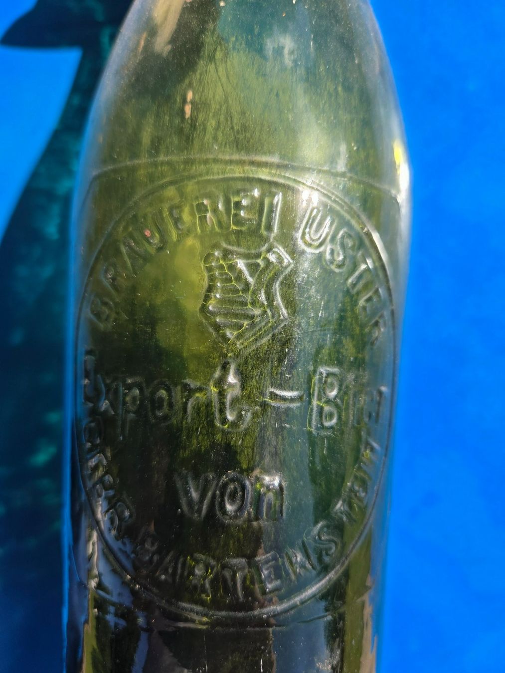 Verres, cruches & bouteilles: Bier Brauerei Bartenstein Uster, Export Bier, Bierflasche – D'occasion à Wittenbach par Bierbis 1