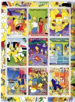 Block "Die Simpsons". Kirgisistan