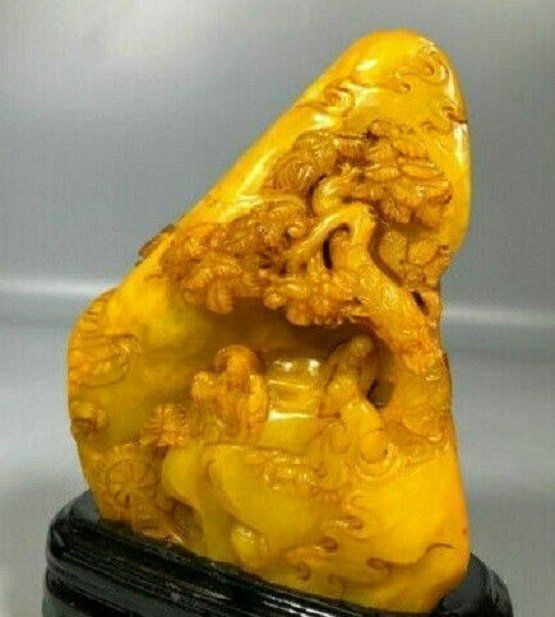 Minerali & Pietre curative: China Soapstone Shoushan Stein Stempel – Usato da Sylt venduto da elizan 2