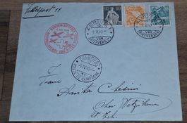 Sonderluftpost Feldpost 11 Zürich
