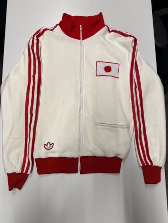 Adidas Trainingsjacke Japan rot weiss, ungetragen / Rarität