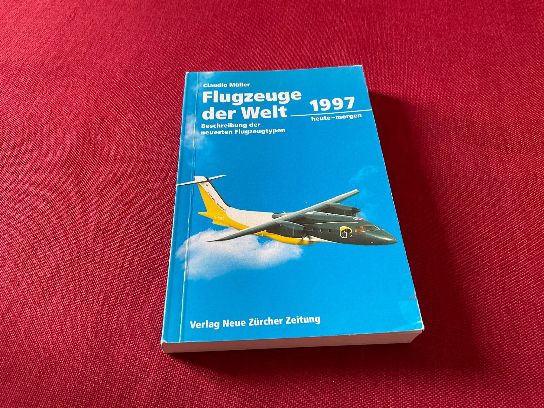 Libri: Flugzeuge der Welt,  Claudio Müller, 1997 – Usato da Lugano venduto da Persepolis