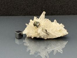 Quartz with pyrite - Mineral
